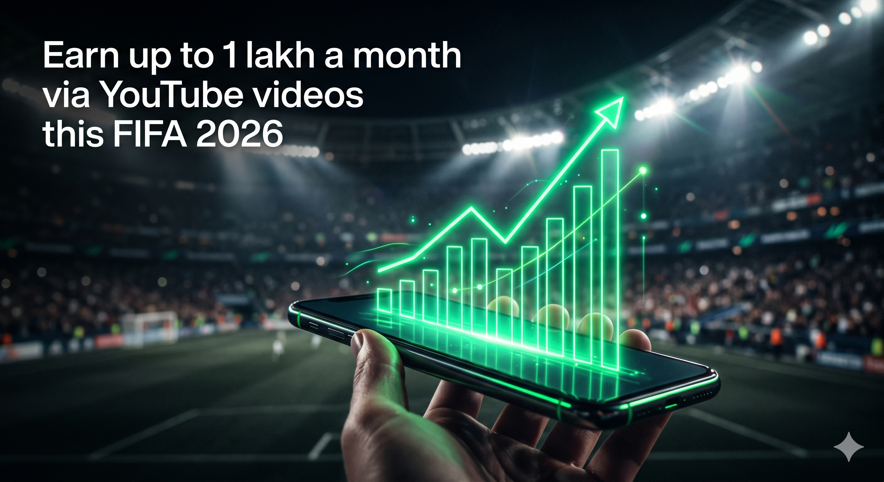 Earn ₹1 Lakh/Month via YouTube This FIFA 2026